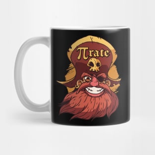 Pirate Math - Pi Rate Design for Pi Day Mug